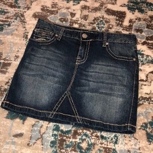 jean skirt